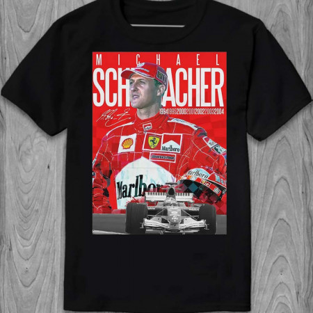 Футболка Michael Schumacher хлопковая